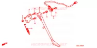 BEQUILLE LATERALE pour Honda SHADOW 750 de 2001