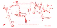 BEQUILLE pour Honda CB 750 RED de 2004