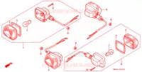 CLIGNOTANT pour Honda CB 750 Driving School de 2006