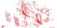 RADIATEUR (CR250R2 4) pour Honda CR 250 R de 2003