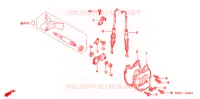 SOUPAPE D'ÉCHAPPEMENT (CR250R5) pour Honda CR 250 R de 2005