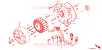 ROTOR   STATOR pour Honda 50 CREA SCOOPY de 2009