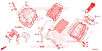 FILTRE A AIR pour Honda CBR 300 ABS WHITE de 2015