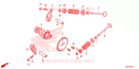 ARBRE A CAMES   SOUPAPE pour Honda ZOOMER 110 X de 2015