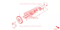 POMPE A HUILE pour Honda ZOOMER 110 X de 2015