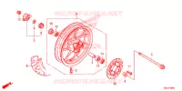 ROUE AVANT pour Honda ZOOMER 110 X de 2015