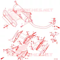 SILENCIEUX D'ECHAPPEMENT pour Honda ZOOMER 110 X de 2015