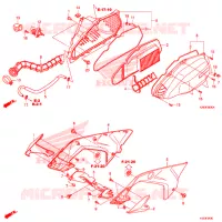 FILTRE A AIR pour Honda SH MODE 125 SILVER de 2019