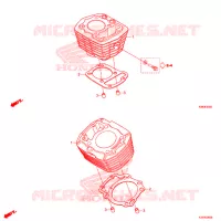 CYLINDRE pour Honda ACE 110 de 2019