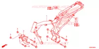 CADRE pour Honda ACE 110 ELECTRIC START de 2019