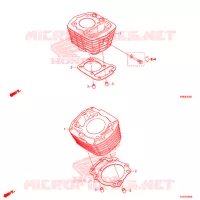 CYLINDRE pour Honda ACE 110 ELECTRIC START de 2019