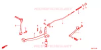 PEDALE DE FREIN   KICK pour Honda CRF 50 de 2019