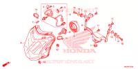 PHARE pour Honda NC 750 POLICE YB de 2019