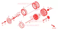 EMBRAYAGE pour Honda CRF 450 RX ENDURO de 2020