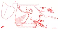 GUIDON   TE DE FOURCHE pour Honda CRF 450 RX ENDURO de 2020