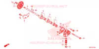 POMPE A HUILE pour Honda CRF 450 RX ENDURO de 2020