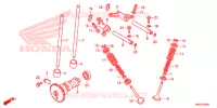 ARBRE A CAMES   SOUPAPE pour Honda FOURTRAX 500 FOREMAN 4X4 Electric Shift de 2016