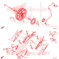 ROUE AVANT pour Honda PCX 150 ABS de 2019