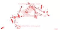 BEQUILLE pour Honda PCX 150 ABS de 2019