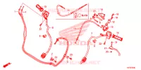 LEVIER DE GUIDON   CABLE   COMMODO pour Honda PCX 150 ABS de 2019