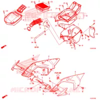 FILTRE A AIR pour Honda XR 190 de 2019