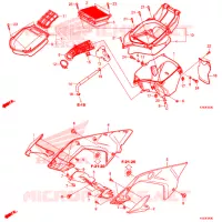 FILTRE A AIR pour Honda XR 190 de 2020