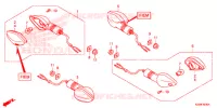 CLIGNOTANT (FIEM) pour Honda CD 110 ELECTRIC START de 2016