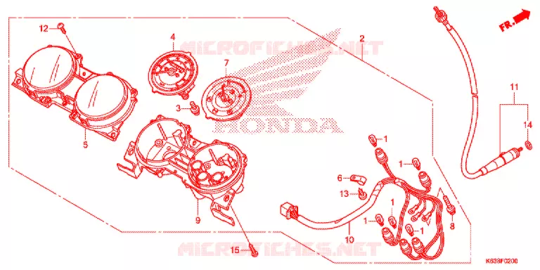COMPTEUR Honda MOTO 110 CD 2017  CB110C2H