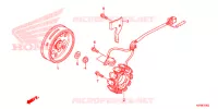 ALTERNATEUR pour Honda CBF125 2ID de 2016