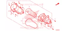 COMPTEUR pour Honda CBF125 2ID de 2016