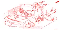 FEU ARRIERE pour Honda CBF125 3ID de 2016