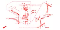 MAITRE CYLINDRE DE FREIN AVANT pour Honda CBX 250 TWISTER de 2010