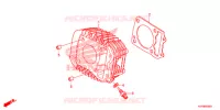 CYLINDRE pour Honda DASH 125, Rear brake drum de 2019