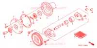 POMPE A HUILE pour Honda CBF 150 UNICORN de 2009