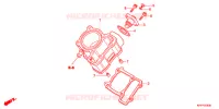CYLINDRE pour Honda CBR 150 R de 2016