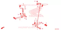 PEDALE pour Honda CB 650 R de 2019