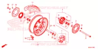 ROUE ARRIERE pour Honda CB 650 R de 2019