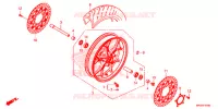 ROUE AVANT pour Honda CB 650 R de 2019