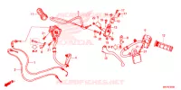 LEVIER DE GUIDON   CABLE   COMMODO pour Honda CBR 500 R ABS de 2019