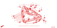 PHARE pour Honda CBR 500 R ABS de 2019