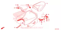 SELLE pour Honda CBR 500 R ABS de 2019