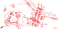 GUIDON   TE DE FOURCHE pour Honda CB 500 F ABS de 2019