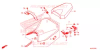 SELLE pour Honda CB 500 F ABS de 2019