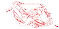 SILENCIEUX D'ECHAPPEMENT pour Honda CB 500 F ABS de 2019