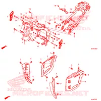 CADRE pour Honda CB 500 F de 2019