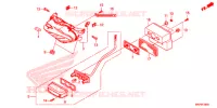 FEU ARRIERE pour Honda CB 500 F de 2019