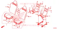 SELLE pour Honda TALON 1000 X de 2019