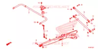 TRIANGLES   BARRE ANTI ROULIS (SXS1000S2X) pour Honda TALON 1000 X de 2019