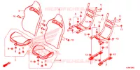 SELLE pour Honda TALON 1000 X de 2019