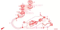 MAITRE CYLINDRE DE FREIN pour Honda TALON 1000 R de 2020